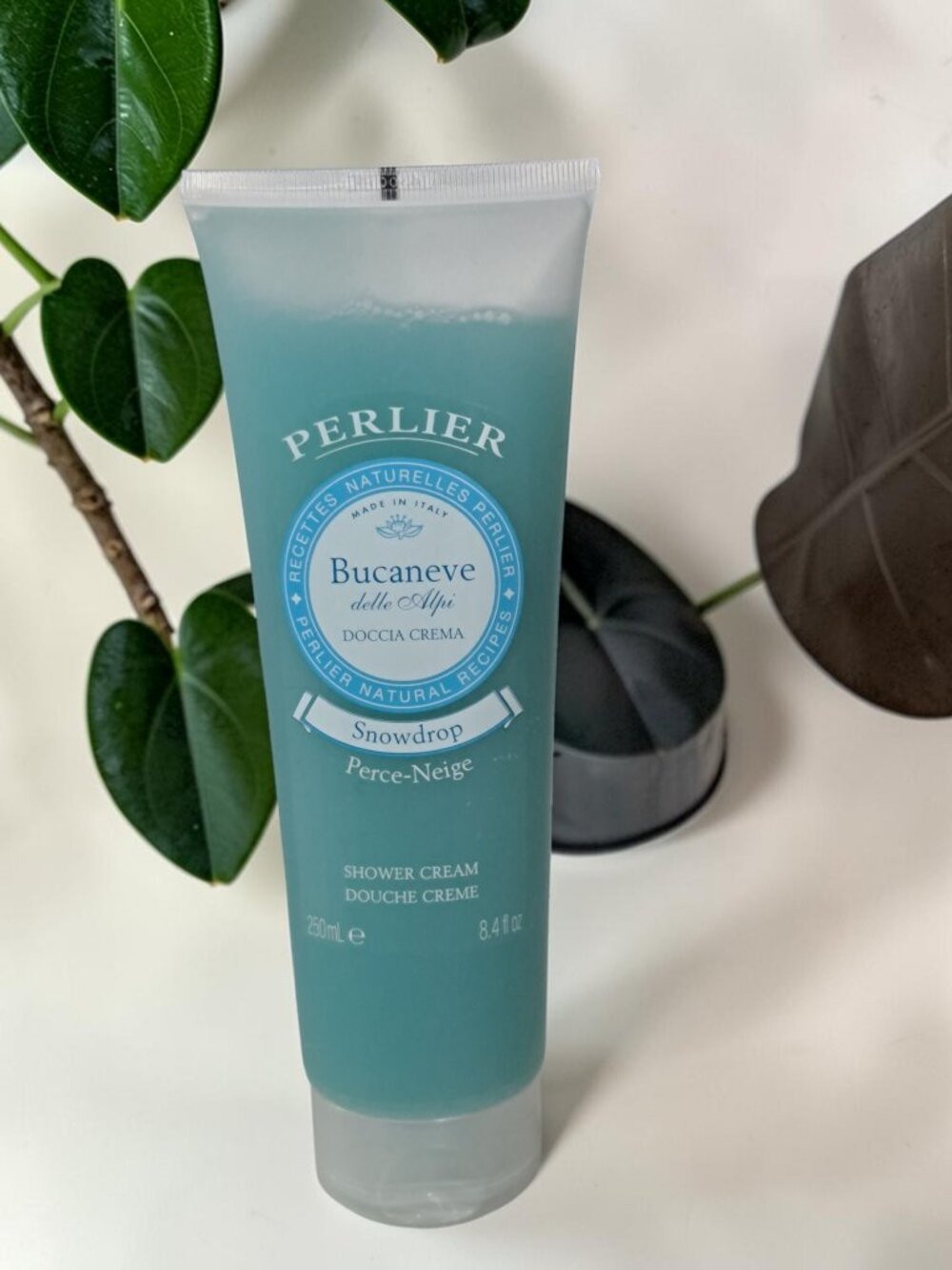 Perlier BUCANEVE Snowdrop Bath & Shower Cream 8.4 oz. New & Sealed